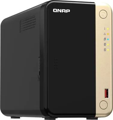 NAS QNAP TS-264, Intel Celeron N5095, 8 GB RAM, Tower, Zezë/Ari