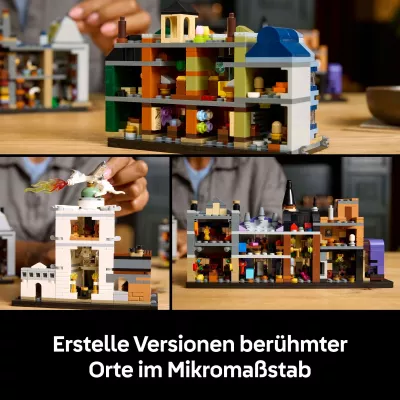 Set ndërtimi LEGO Harry Potter Die Zauberläden der Winkelgasse, shumëngjyrësh