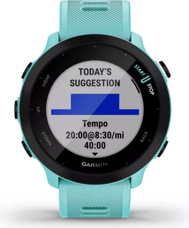Smartwatch Garmin Forerunner® 55 – Sea Water thumbnail 2