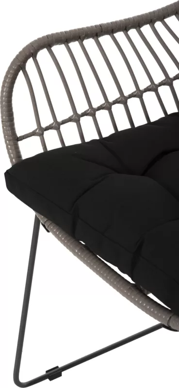 Karrige metalike FH5300.10 gri mocha mat me thurje 60x56x84cm