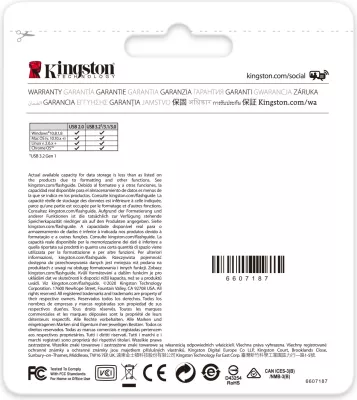 USB Kingston DataTraveler Exodia M, 128GB, USB3.2, zi + kuqe