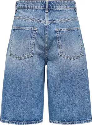 Shorce për femra Only Onlmate Reg Baggy Long Shorts Dnm Noos 15340976, denim [Madhësia: XL]