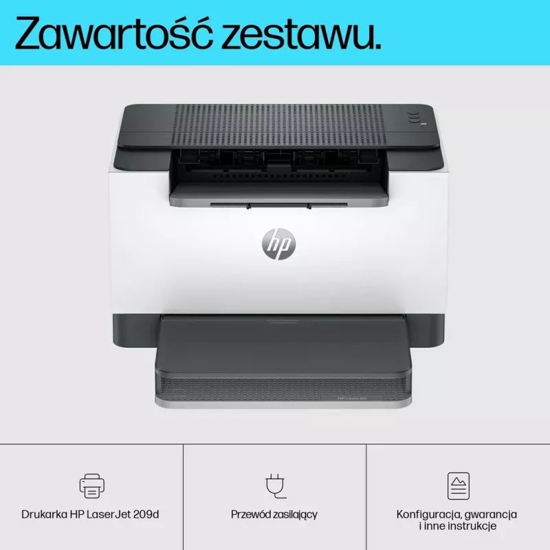 Printer HP LaserJet M209d, Laser, E zezë