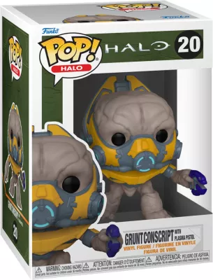 Figurinë koleksionuese Funko POP! Games Halo Infinite Grunt me armë, vinil