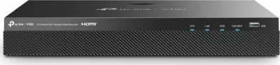 Regjistrues NVR TP-Link VIGI NVR2016H-16P 16-kanal PoE+ i zi