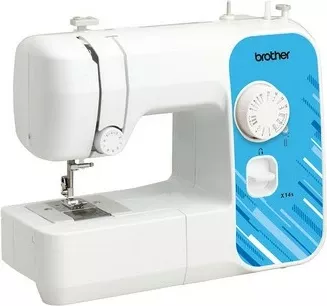Makina qepëse Brother X14s, mekanike, ngjyrë kaltër dhe bardhë