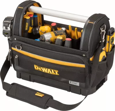 Çantë veglash DeWalt TSTAK DWST82990-1, kapacitet 30 kg, 1200D, e zezë/verdhë