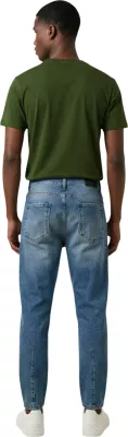 Maicë për meshkuj Calvin Klein Jeans SS Badge 30S Jersey LV04RC272G, ulliri e gjelbër [Madhësia: S]
