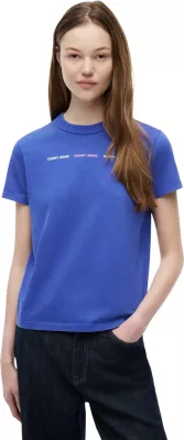Maicë për femra Tommy Hilfiger Jeans DW0DW22905, e kaltër