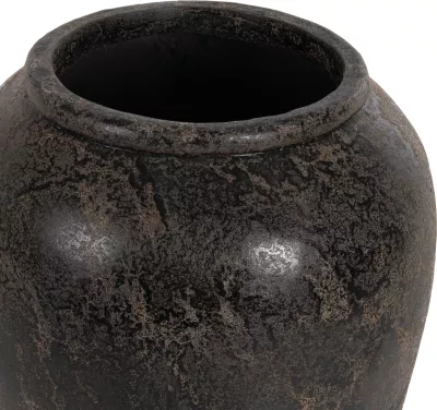 Vazo dekorative për dysheme SPARTA FH7934 ngjyrë e zezë Φ66x85Hcm