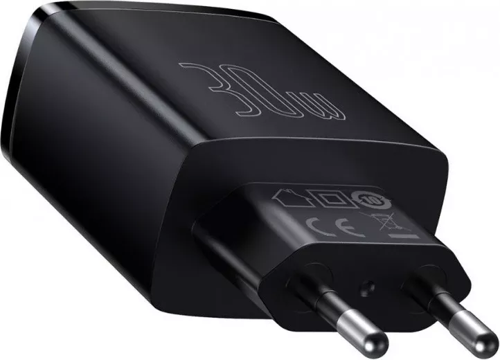 Karikues Baseus CCXJ-E01 për celular, smartwatch, tablet, i zi