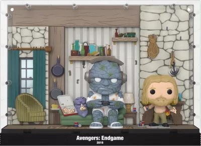 Figurinë vinyl Funko POP! Moment Deluxe Marvel "Thor’s House" #05 (Miek/Korg/Thor)