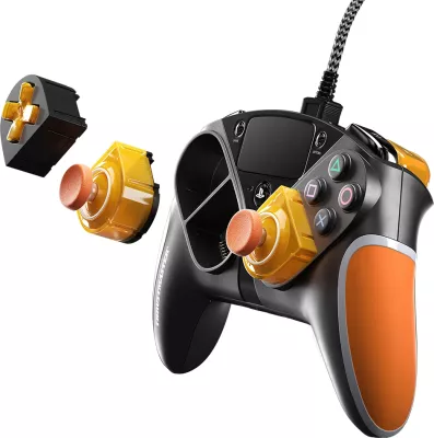 Set modulash për kontrollor Thrustmaster ESWAP X LED Orange Crystal Pack, 7 module + 2 kapakë mini-stick, Version WW, portokalli