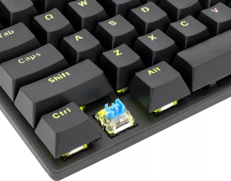 Tastierë mekanike White Shark Commandos GK-2106, RGB, wireless, English (US), e zezë