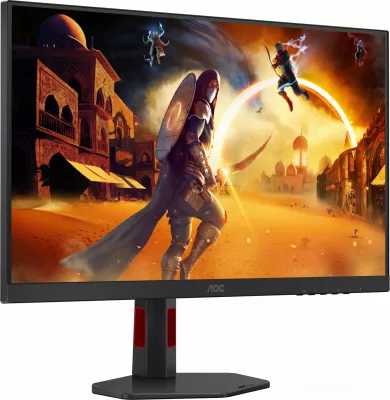 Monitor AOC U27G4R 27 inç IPS HDMI 2.1 DisplayHDR 400, zi/kuqe