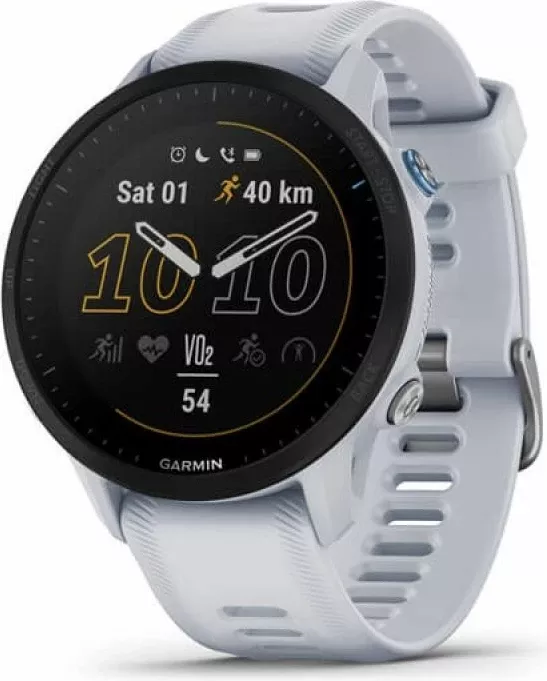 Orë Garmin për femra e meshkuj, e bardhë