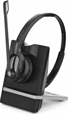 Kufje me mikrofon Epos IMPACT D 30 USB ML, DECT wireless mono, e zezë