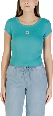 Maicë për femra Calvin Klein Jeans LV047C200G, blu e çeltë [Madhësia: M]