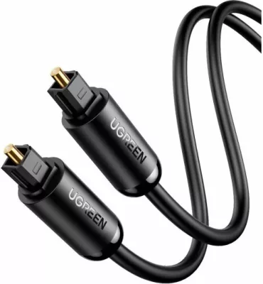 kabl audio optik Toslink UGREEN 70890 1 m, i zi, polybag