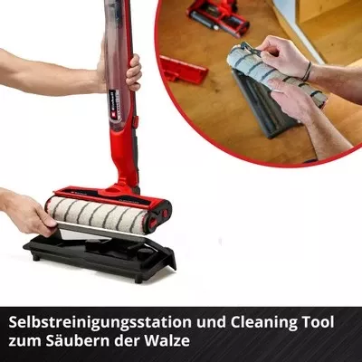 Pastrues dysheme pa kabllo Einhell CLEANEXXO, Power X-Change, 400ml, i kuq