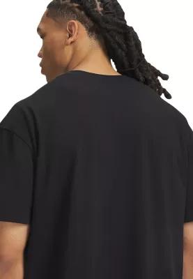 Maicë për meshkuj Under Armour UA M HWT Metal Logo SS 77-6013618, e zezë [Madhësia: XL]