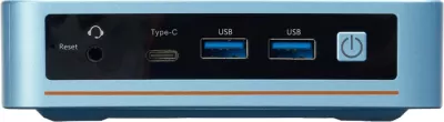 Kompjuter mini, Peladn WI-6 N100, Intel N100, 12GB RAM, 512GB SSD, 4K, Wi‑Fi 5, Bluetooth 4.2, kaltër