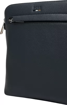 Çantë crossbody për meshkuj Boss Ray_S zip env N. 10263216 01 50536477, blu e errët