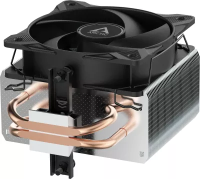 Ftohës ajri për procesor ARCTIC Freezer 8A CO, 2 ventilatorë 10cm, PWM, Socket AM4/AM5, alumini, zi