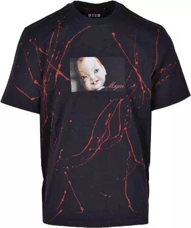 Maicë për meshkuj Dario Argento X Msgm, e zezë