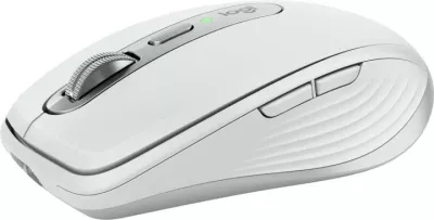 Maus Logitech MX Anywhere 3S 910-006930 wireless Bluetooth me butona anësorë i bardhë