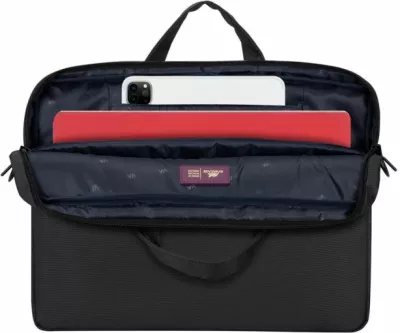 çantë laptopi RIVACASE Tivoli 8731, 15.6", me rrip shpatulle i rregullueshëm, gri
