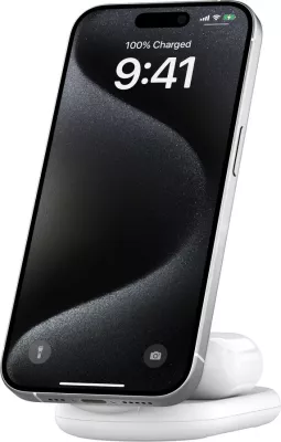 Karikues wireless Belkin BoostCharge, 15W, 1.5m, Bardhë