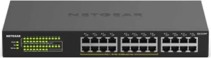 Switch Netgear GS324P-100EUS, 24 porte LAN, 16 PoE