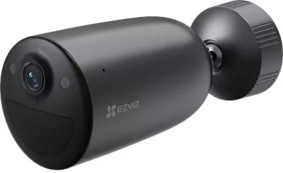 Set kamerë sigurie Ezviz EB3 4G Wi-Fi me panel diellor 6.2W, e zezë