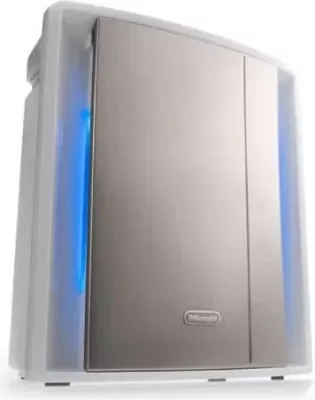 Pastrues ajri, DeLonghi AC230, 6 faza filtrimi, 3 shpejtësi, AQS, timer, deri 80 m², bardhë/argjend