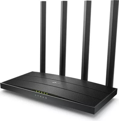 Router TP-Link Archer C6, Wi-Fi 5, Dual-band, Ethernet LAN, Bardhë