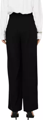 Pantallona për femra Jacqueline de Yong Jdyriver Hw Wide Pant Tlr 15354011, të zeza [Madhësia: XS]