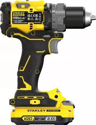 Burgi/vidhosës pa kabllo STANLEY SFMCD725D2K, 18V, 2x2Ah, e verdhë