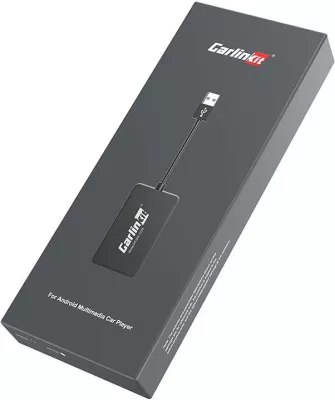 Adapter wireless Carlinkit CPC200-CCPA për Apple CarPlay/Android Auto, i zi