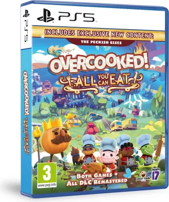 Lojë PS5 Soldout Overcooked! All You Can Eat, kompilacion 2 lojëra + gjitha DLC, PEGI 3