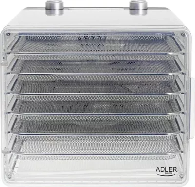 Tharëse kërpudhash, frutash dhe perimesh Adler AD 6660, 600 W, e zezë