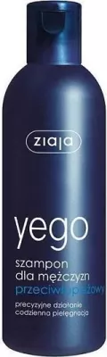 Shampon kundër zbokthit për meshkuj Ziaja Yego Anti-Dandruff, 300ml