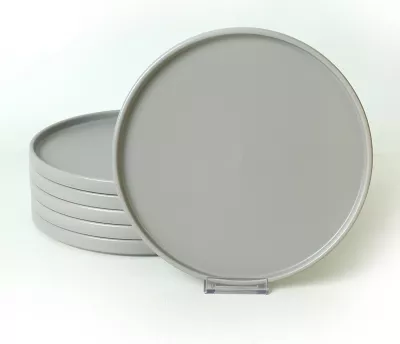 Set pjatash shërbimi (6 copë), Hermia Concept, gri mat, ST038006F995A000000MAS3T00