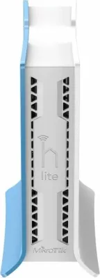 Access point Mikrotik hAP lite RB941-2nD-TC, Wi‑Fi 4 2.4GHz 300Mbps, 4x Fast Ethernet, bardhë/kaltër