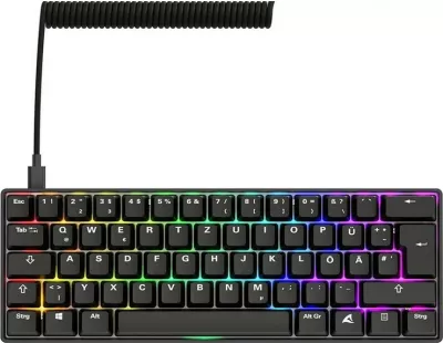 Tastierë gaming Sharkoon Skiller SGK50S4 Gen2, PBT, RGB, DE