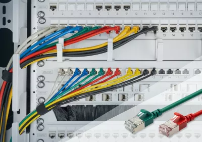 Kabllo rrjeti Digitus CAT 6A F/FTP, 5m, gri