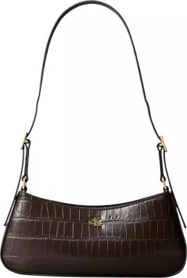 Çantë krahu për femra Calvin Klein LV04F3906G, kafe e errët