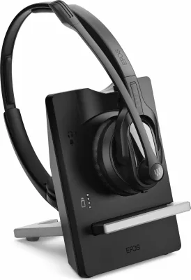 Kufje me mikrofon Epos IMPACT D 30 USB ML, DECT wireless mono, e zezë