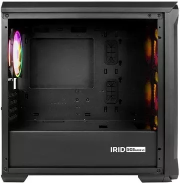 Kasë GENESIS IRID 503 ARGB, Micro Tower, E zezë