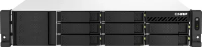 Server NAS QNAP TS-864EU-8G, Rack (2U), 16 GB, iSCSI LUN, HDMI, LAN, Zi